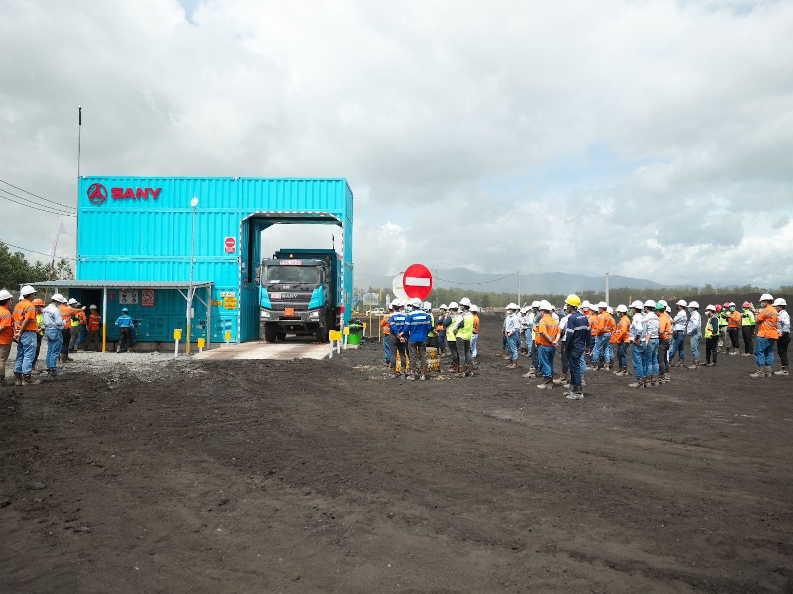 Supporting Green Mining, PPA & AMM Site BIB Adopt Electric Vehicles from the SWI x SANY Collaboration