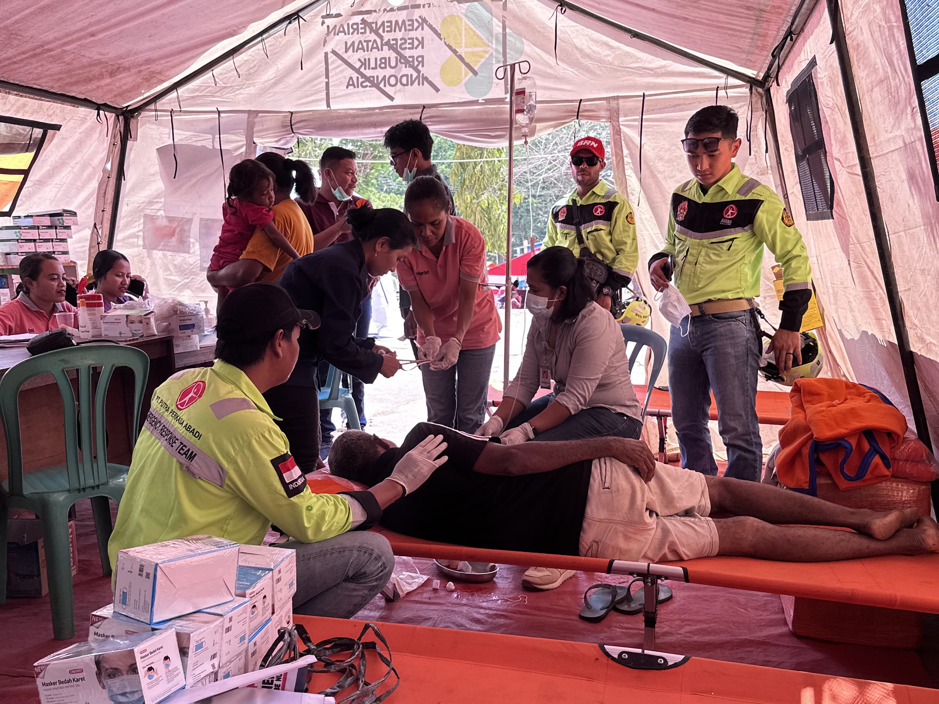 PPA Sends an Emergency Response Team to the Mount Lewotobi Eruption Disaster Area