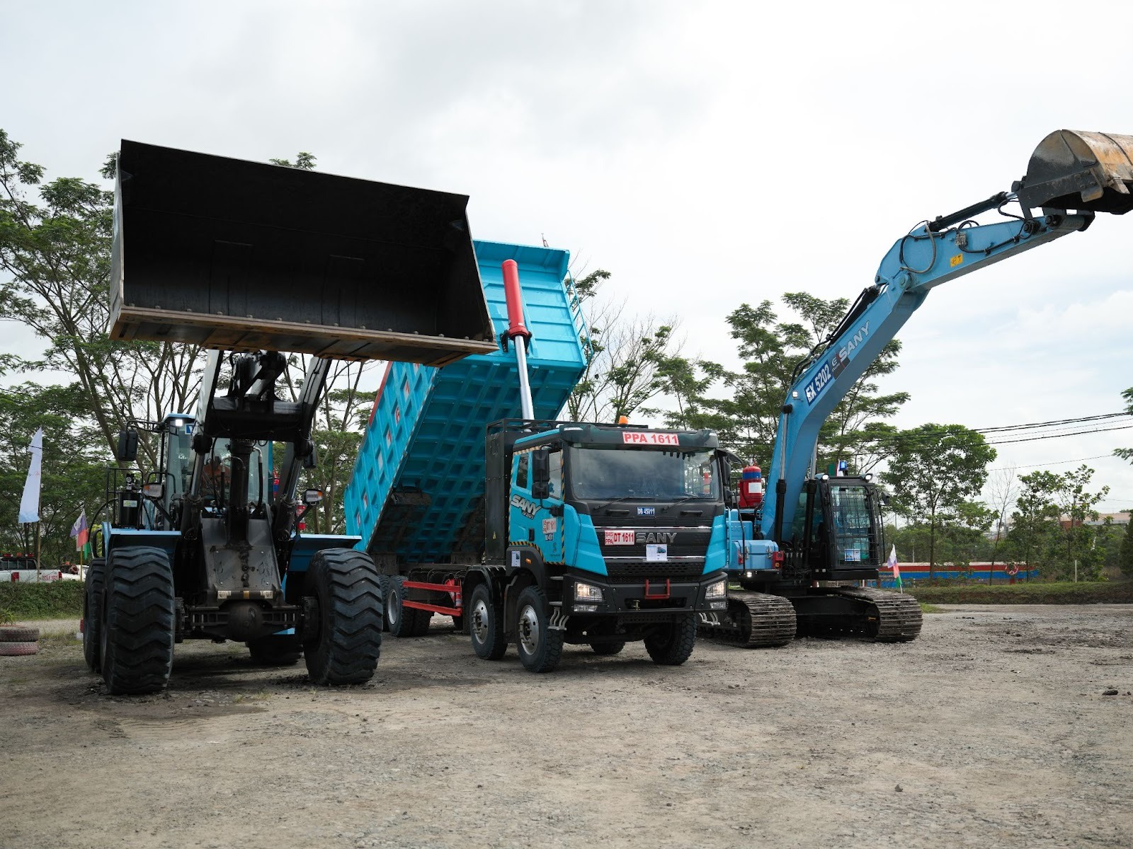 Supporting Green Mining, PPA & AMM Site BIB Adopt Electric Vehicles from the SWI x SANY Collaboration