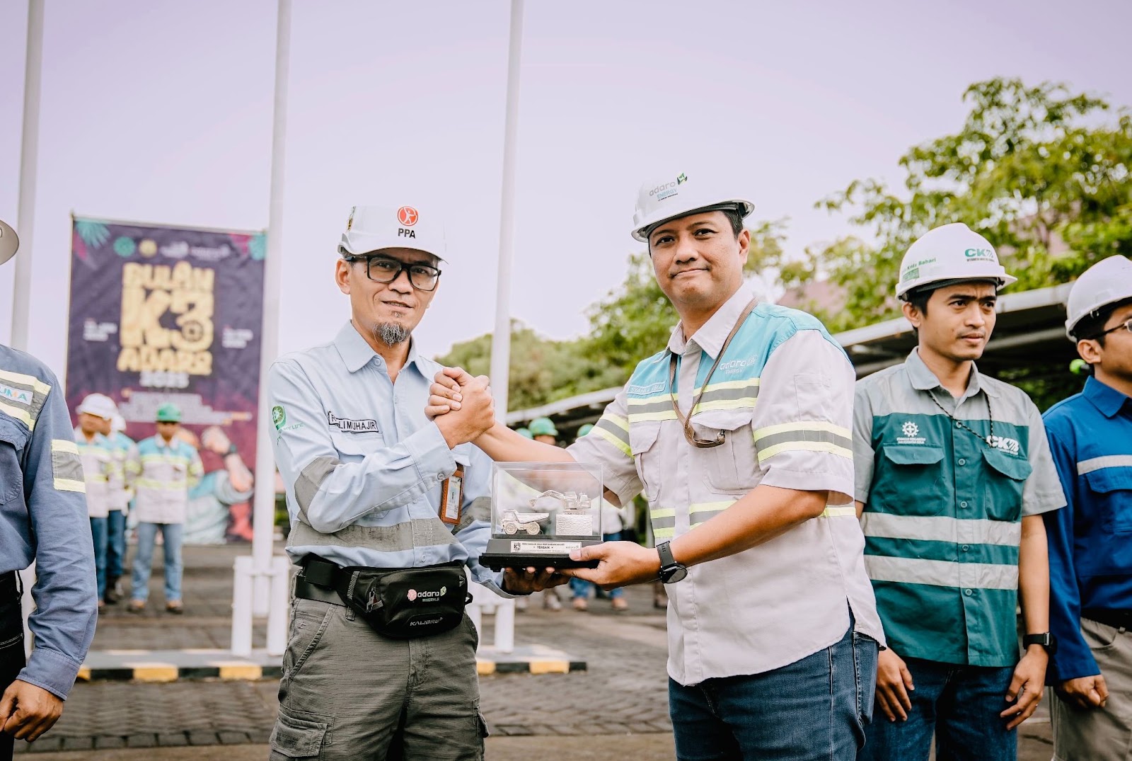 Focused on OHS Implementation, PPA Wins Adaro Indonesia's Best Core Contractor Award