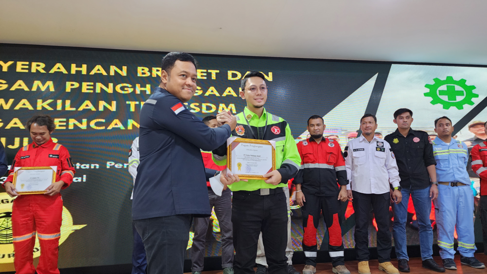 PPA Receives a Certificate of Appreciation from KESDM for its Aid to Cianjur Earthquake Victims
